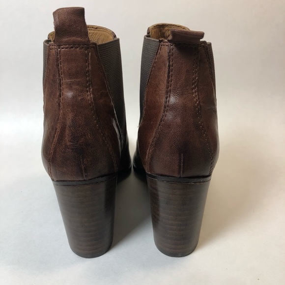 Sofft Welling Brown Leather Ankle Boot 6.5 - Picture 4 of 10